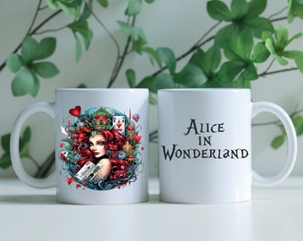 Queen of Hearts , Alice in Wonderland Mug