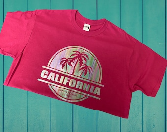 California Palm Tree T shirt