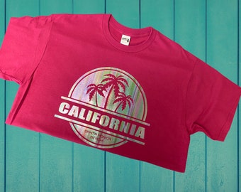 California Palm Tree T shirt