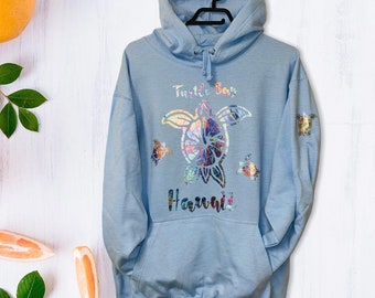 Surf Style Hoodie Sweatshirt Turtle Bay