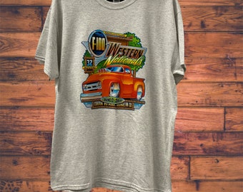 Ford F100 Pick up Western Nationals T shirt