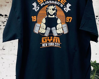 Snake Plissken New York Gym Spoof Escape from New YorkT Shirt