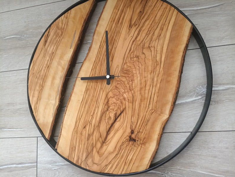18 Wood Clock Tree Slice Clock Natural Wood Clock - Etsy
