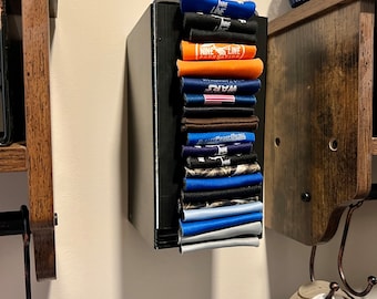 Wall-Mounted Can Koozie/Can Cooler Holder