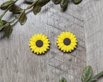 Sunflower Stitch Stoppers, Knitting Needle Point Protectors, Ball Shaped Knitting Notions, Knitting Tool, Stitch Holder, Gift for Mom