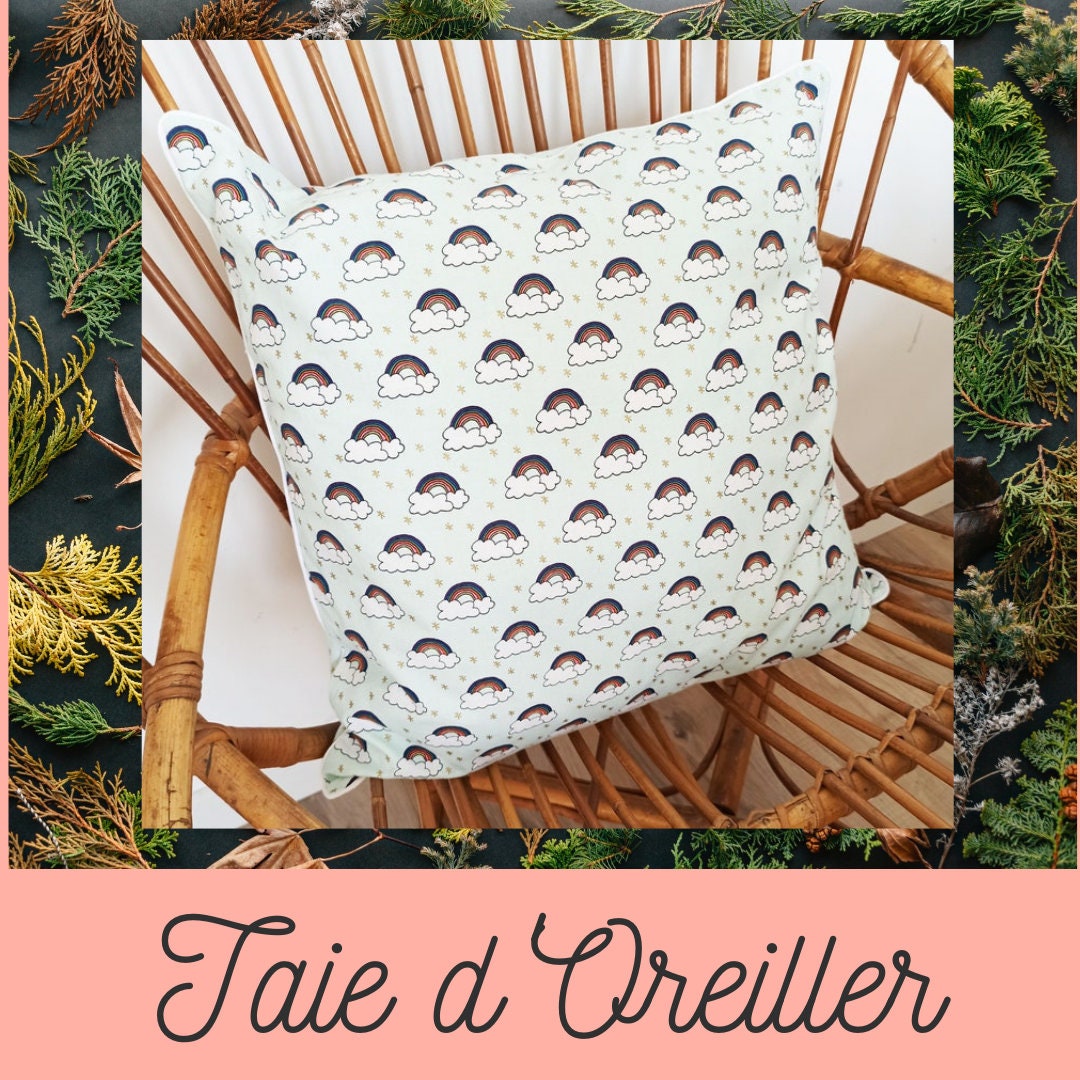 Housse de Coussin Taie d'oreiller Pour Enfant 43 X cm