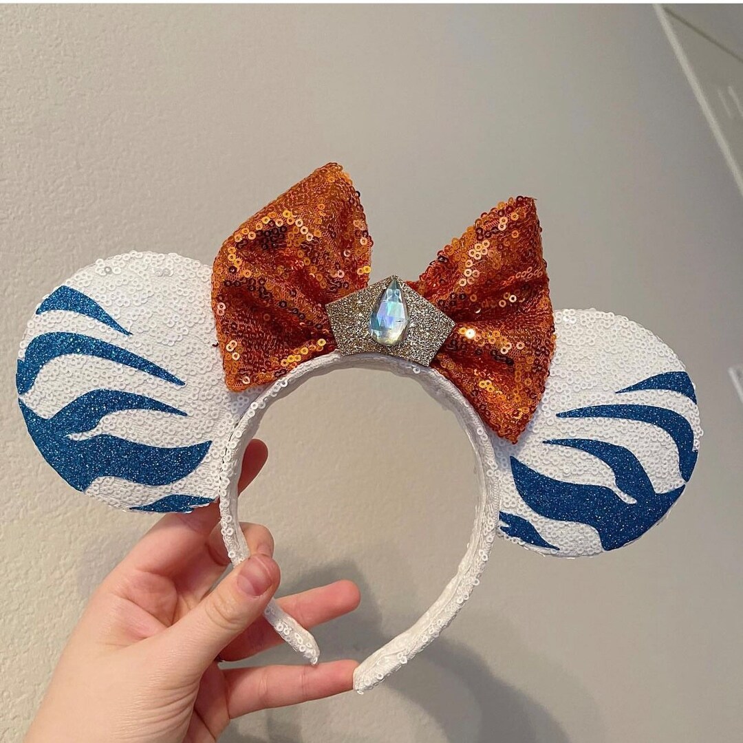 Ahsoka Tano Star Wars Ears / Mouse Ears / Star Wars Mouse Ears Etsy