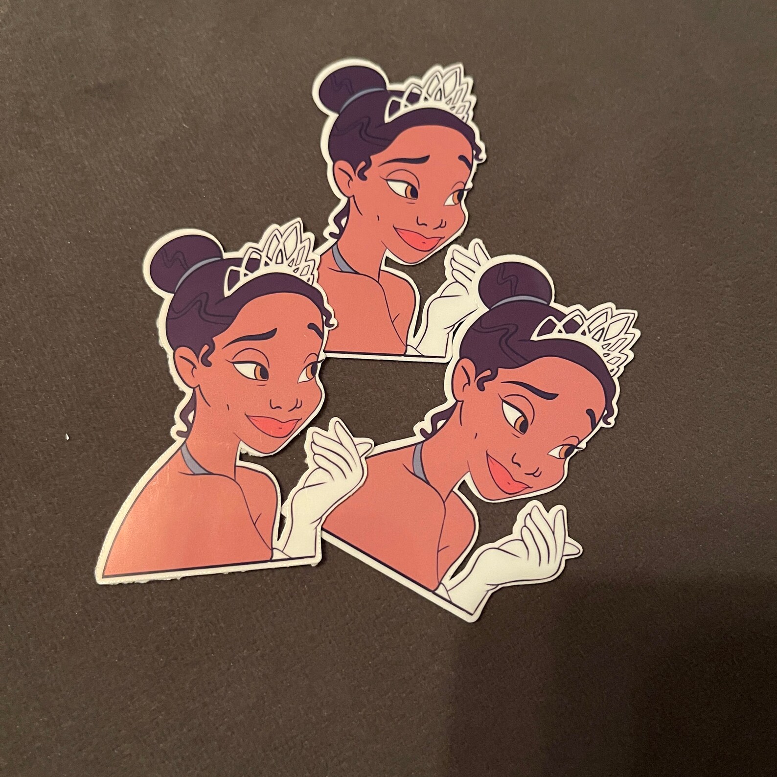 Princess Tiana Glossy Sticker Etsy