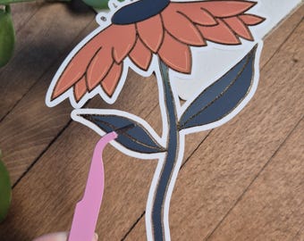 Vinyl sticker, Bloom, matte or glossy | Made in Switzerland