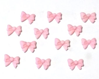 Mini fondant ribbons