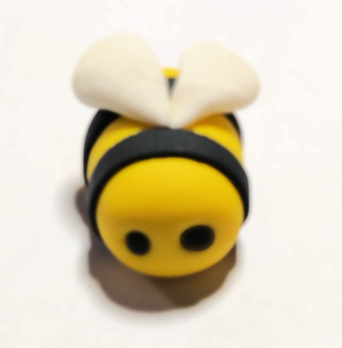 Fondant / Gum Paste Bees Cake or Cupcake Topper. Edible Bees Etsy