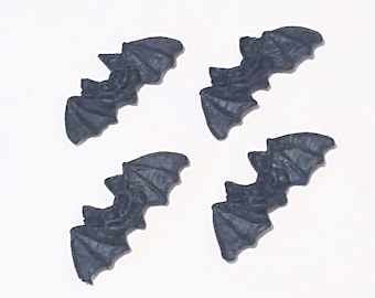 3" Fondant bats cake topper