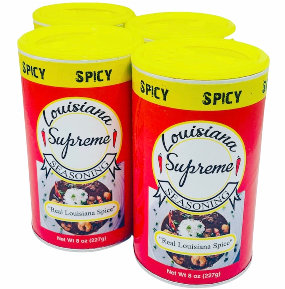 Louisiana Supreme Seasoning All Purpose Seasoning 4 Cans 