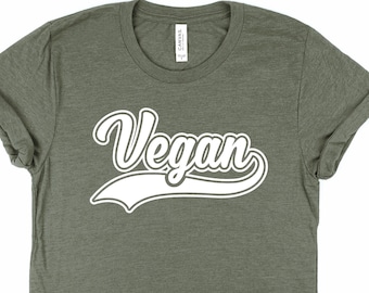 Vegan Shirt Vegan Tshirt Vegetarian Tee Motivational Top Funny Vegan Gift T-Shirt Herbivore Gift Vegan Clothing