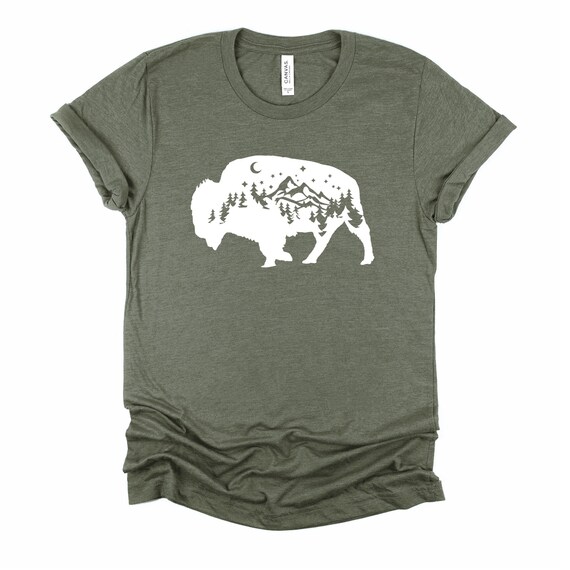 Bison on sale t shirt
