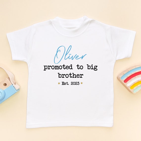 Big brother t 2025 shirts for toddlers personalized