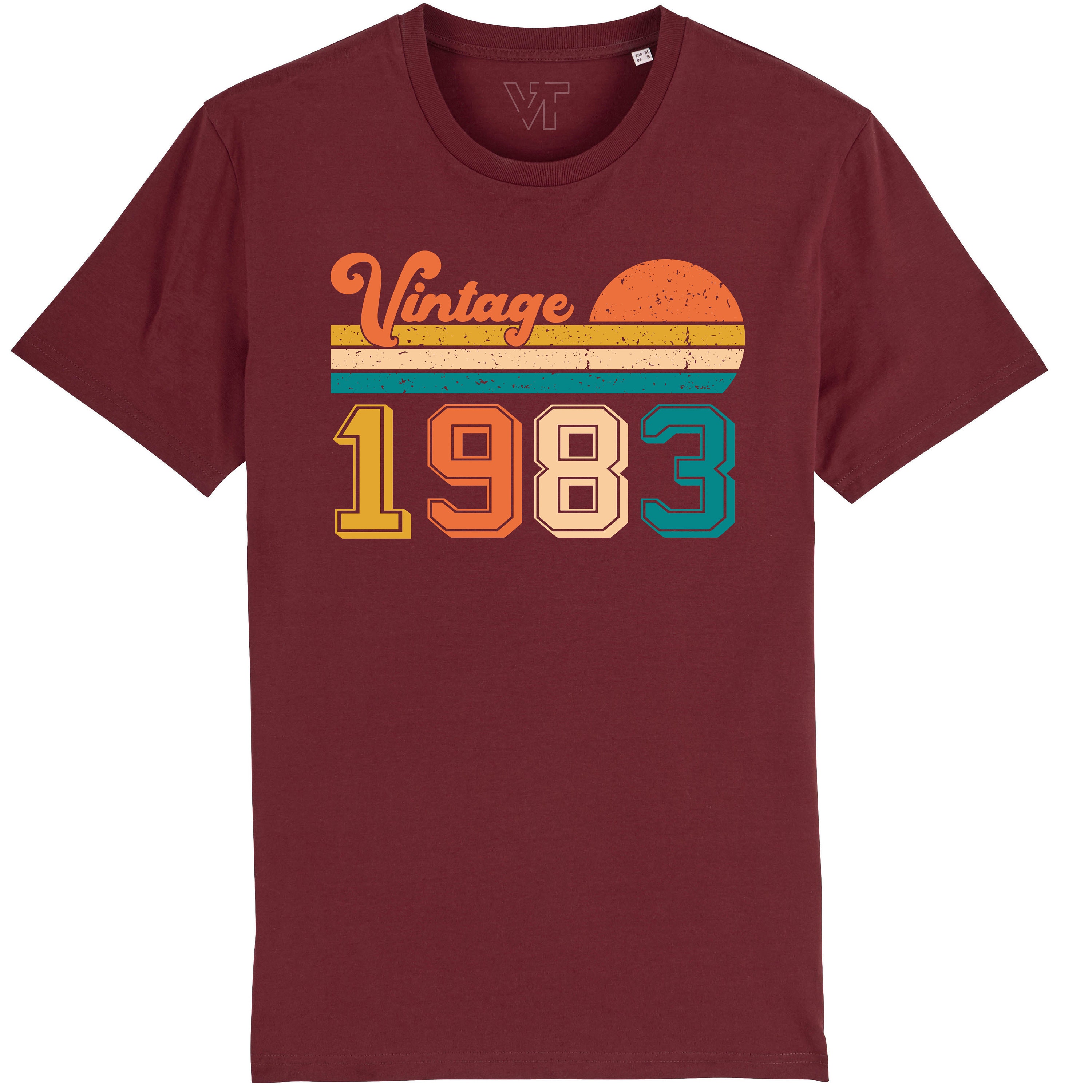 Discover 40th Birthday Shirt Vintage 1983 T Shirt 1983 Birthday Gift 40th Birthday T-Shirt