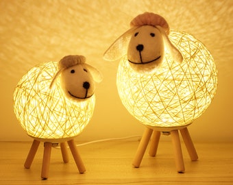 Sheep Lamp Etsy