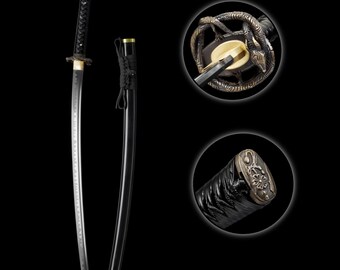 Skyrim Blade Sword IRL Blade Katana Fantastisches Spiel Katana Dragon Slayer Katana High-End Samurai Sword zum Sammeln