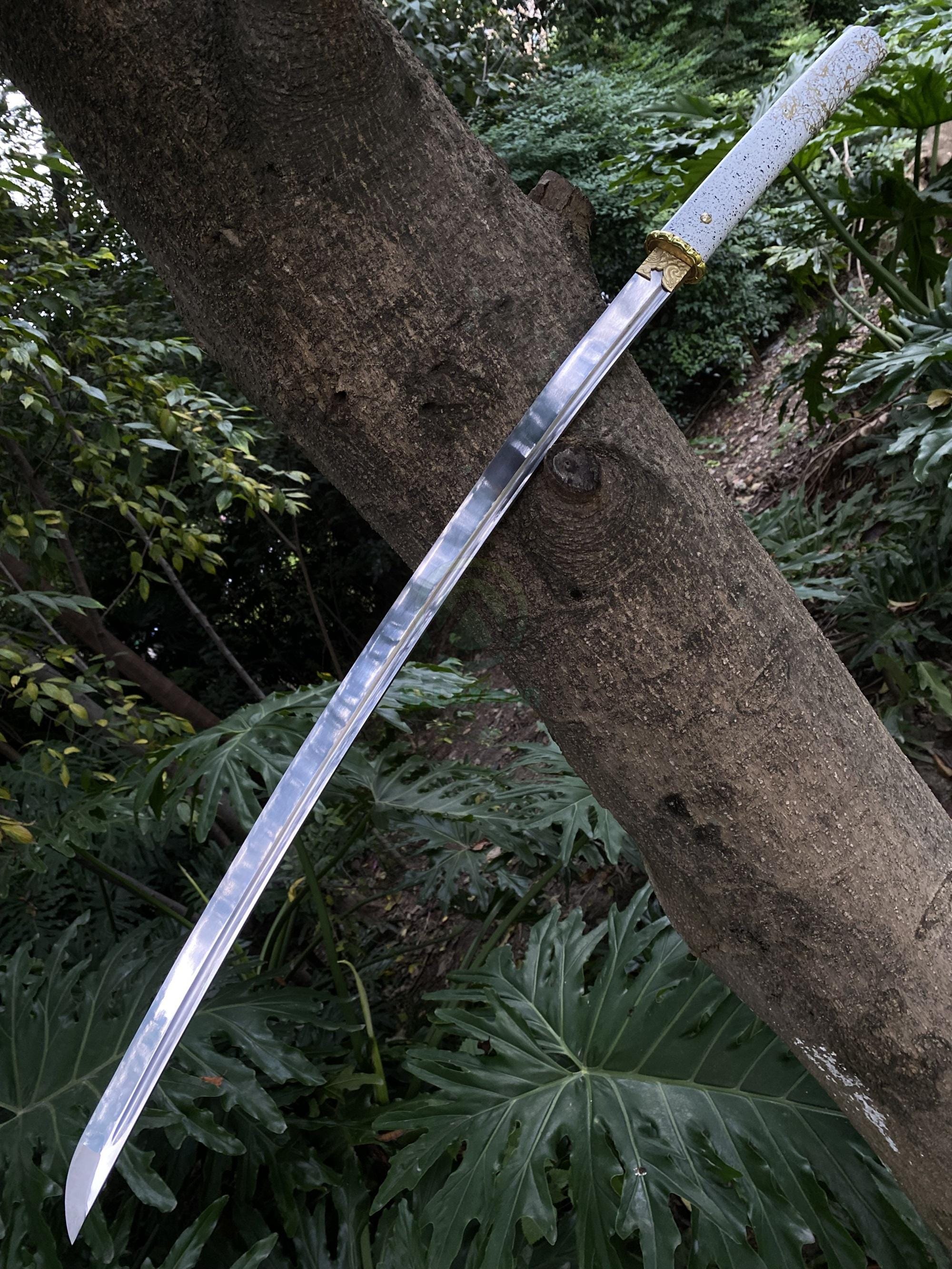 Ghost of Yōtei Gilded Dawn Katana GOY Samurai Sword Carbon Steel