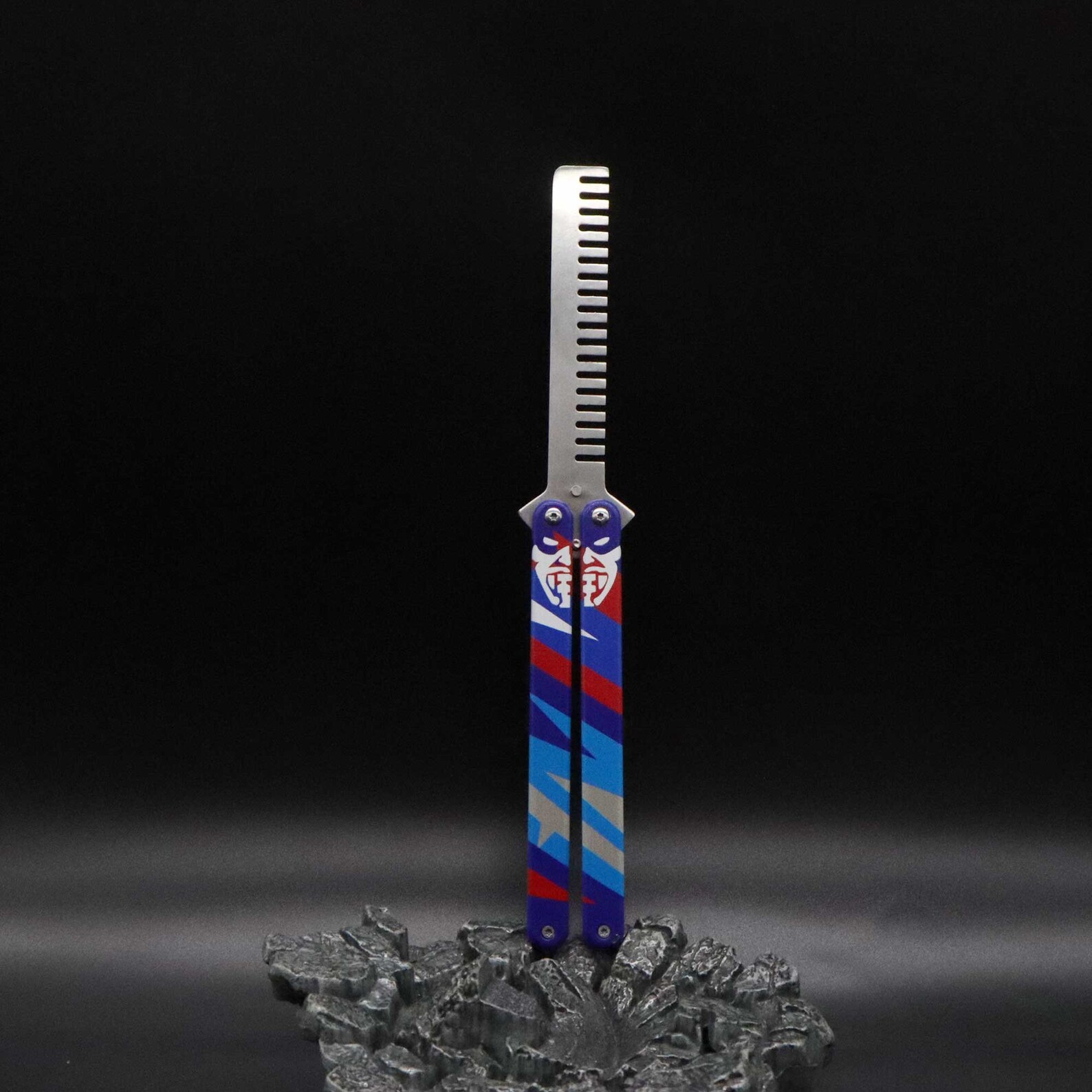 Yoru Knife Yoru Comb Stainless Steel Butterfly Trainer Etsy