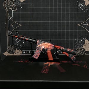 Tiny Metal CSGO M4A4 Howl Miniature Rare Skin Classical Howl Game Skin Tiny Gun For Game Room Decoration Collective Craft