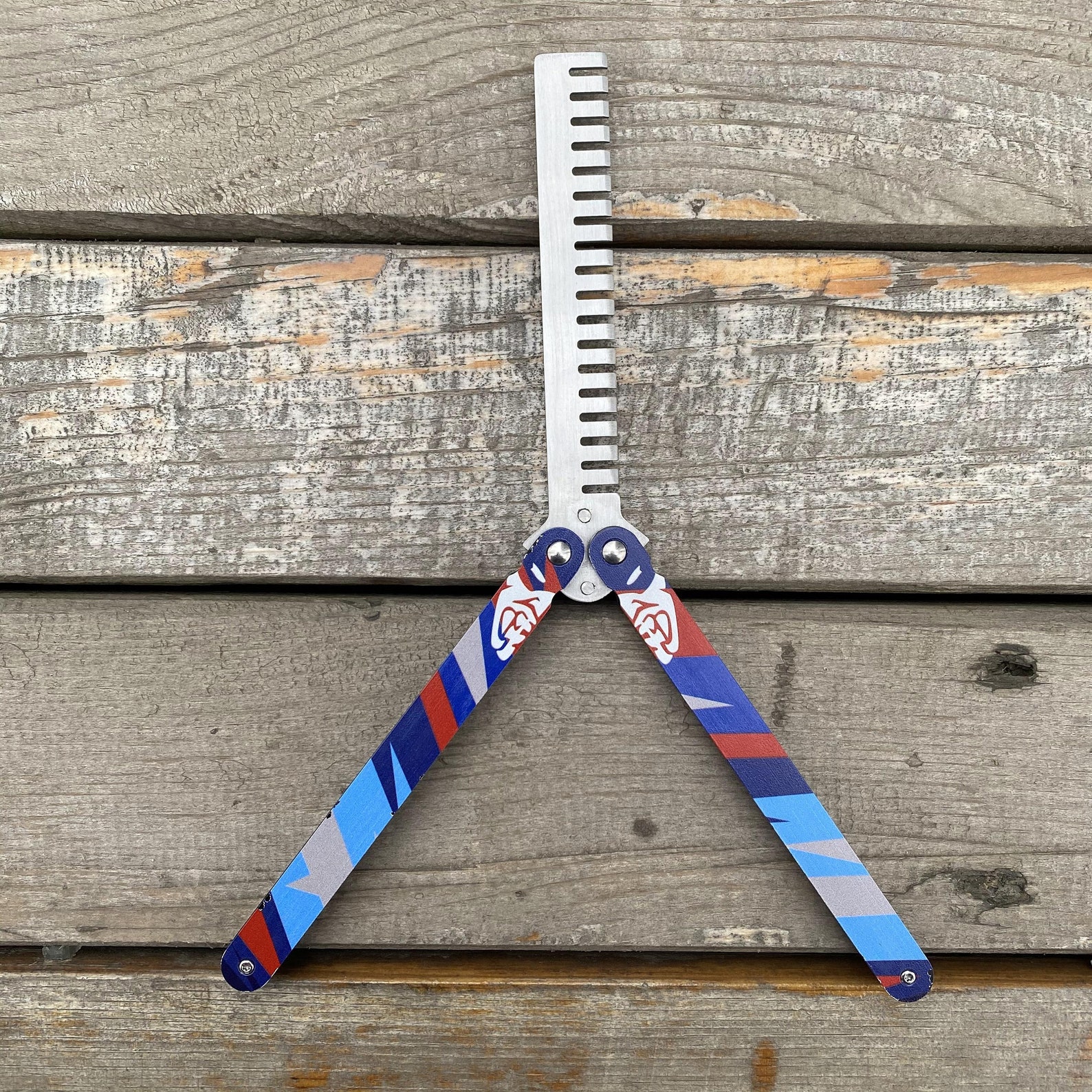 Yoru Knife Yoru Comb Stainless Steel Butterfly Trainer Etsy Australia