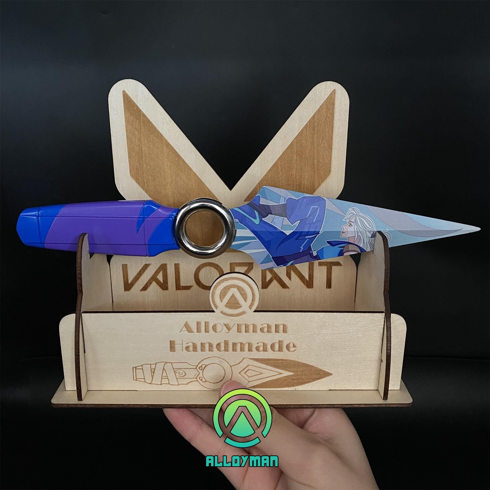 3DプリントメタルジェットクナイGoボリューム1ナイフジェットGo