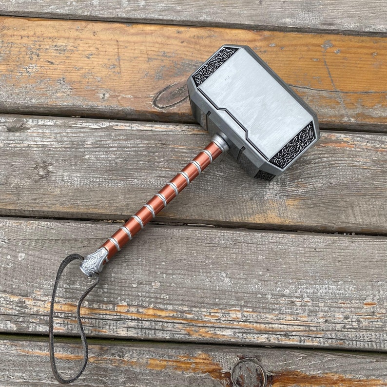 Thor Hammer MCU Mjolnir Metal Mini Replica 1 to 6 Scale Film Etsy