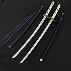 Customized Handmade Vergil&#39;s Yamato Katana Collective Game Inspried Japanese Katana Fantastic Samurai Sword