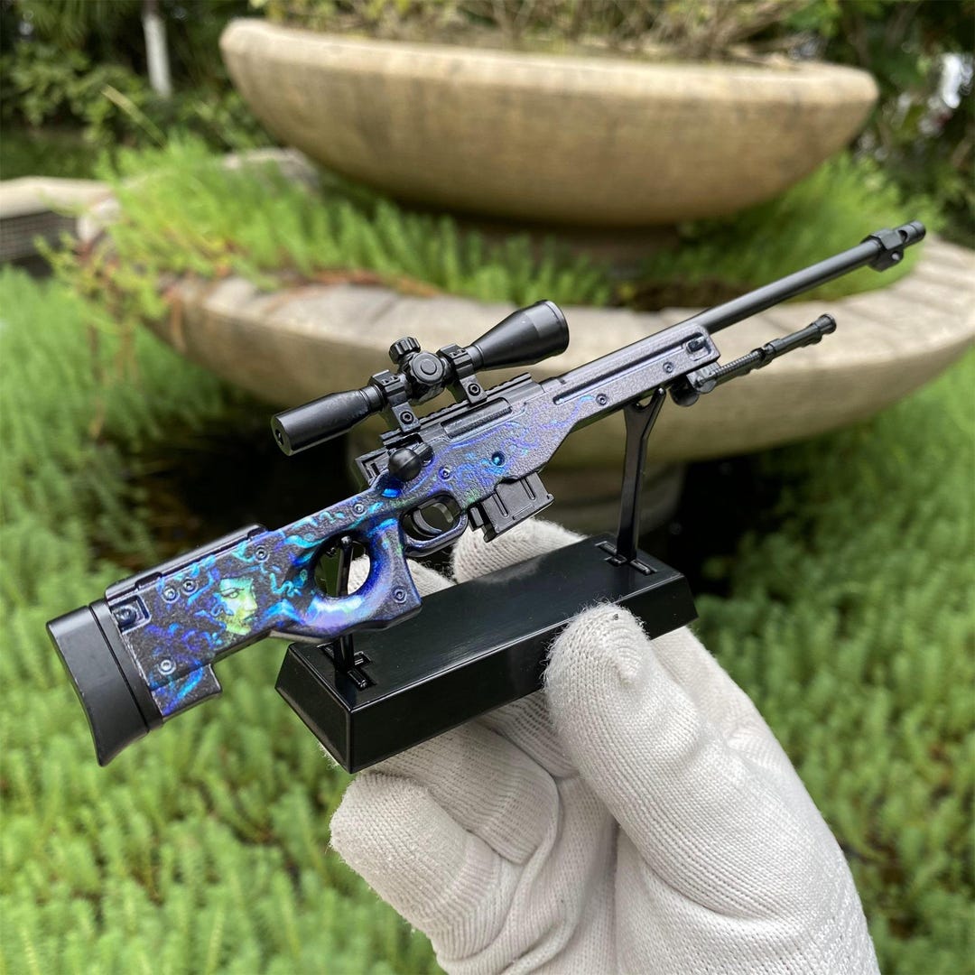 CS2 AWP Medusa Tiny Gun Miniature CSGO Medusa Sniper Rifle Gun ...