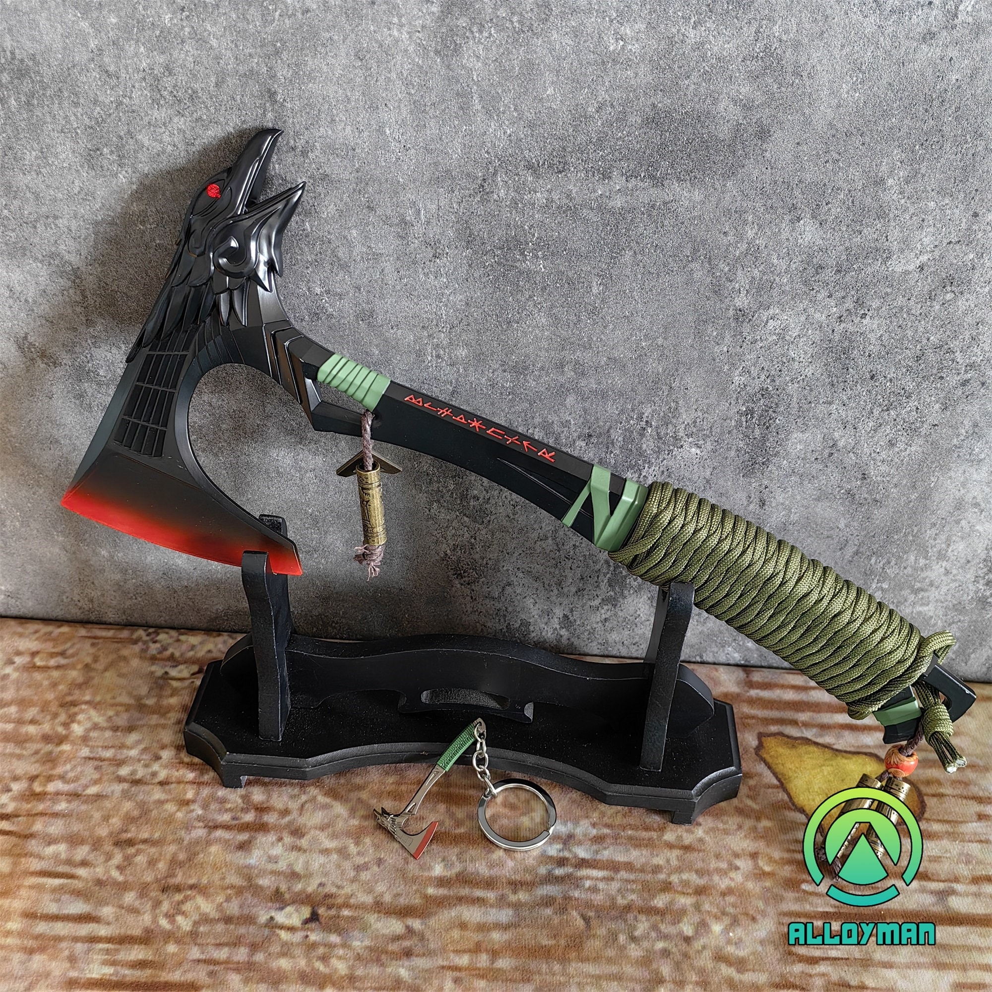 Metal Full-size Bloodhound Axe Handmade Apex Heirloom Raven Bite