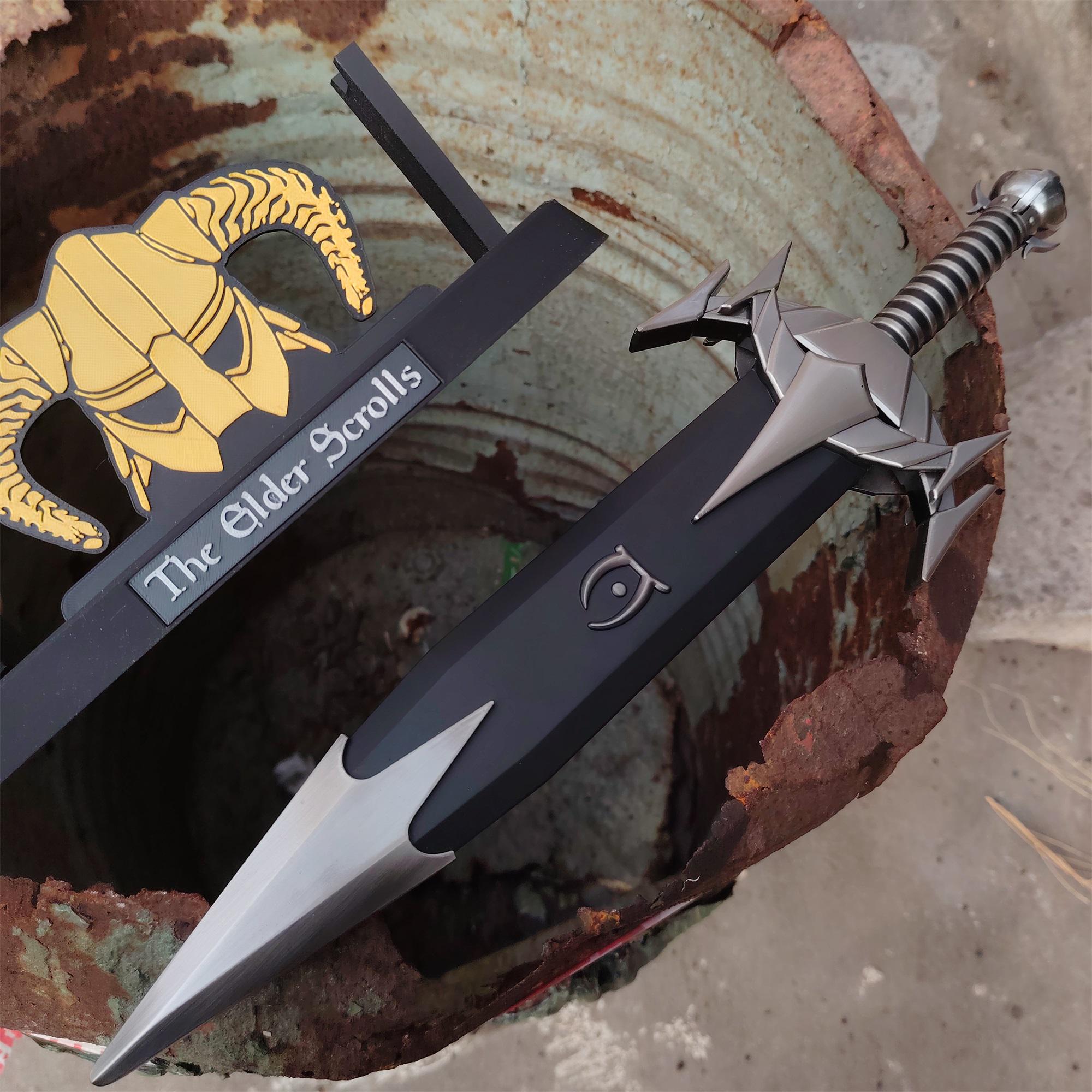 Handmade Metal Mehrunes' Razor 1 to 1 Scale Replica Skyrim Daedric ...
