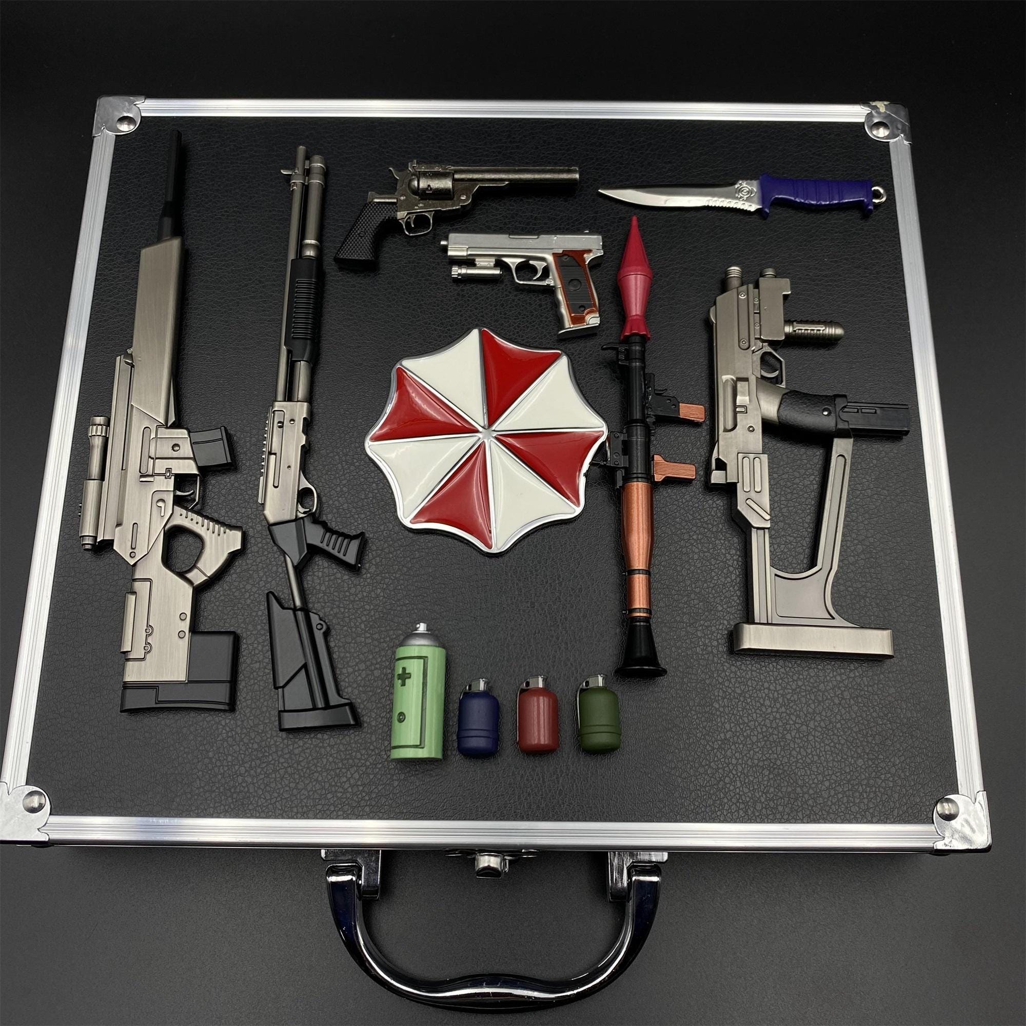 1/6 Biohazard 4 Gift Box Re4 Remake Gamer Gift Box Leon Miniature