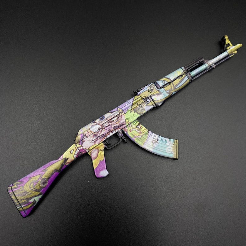 Tiny Metal CSGO B the Monster Ak47 Miniature Hot Skin Ak-47 Tiny Gun ...