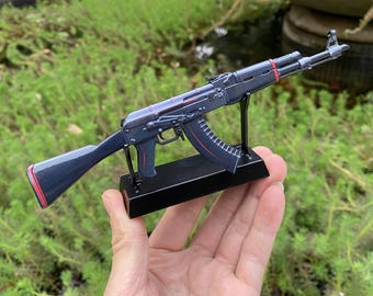 Tiny Metal CS2 AK47 Redline miniatuur kleine CSGO Ak-47 voor verzameling