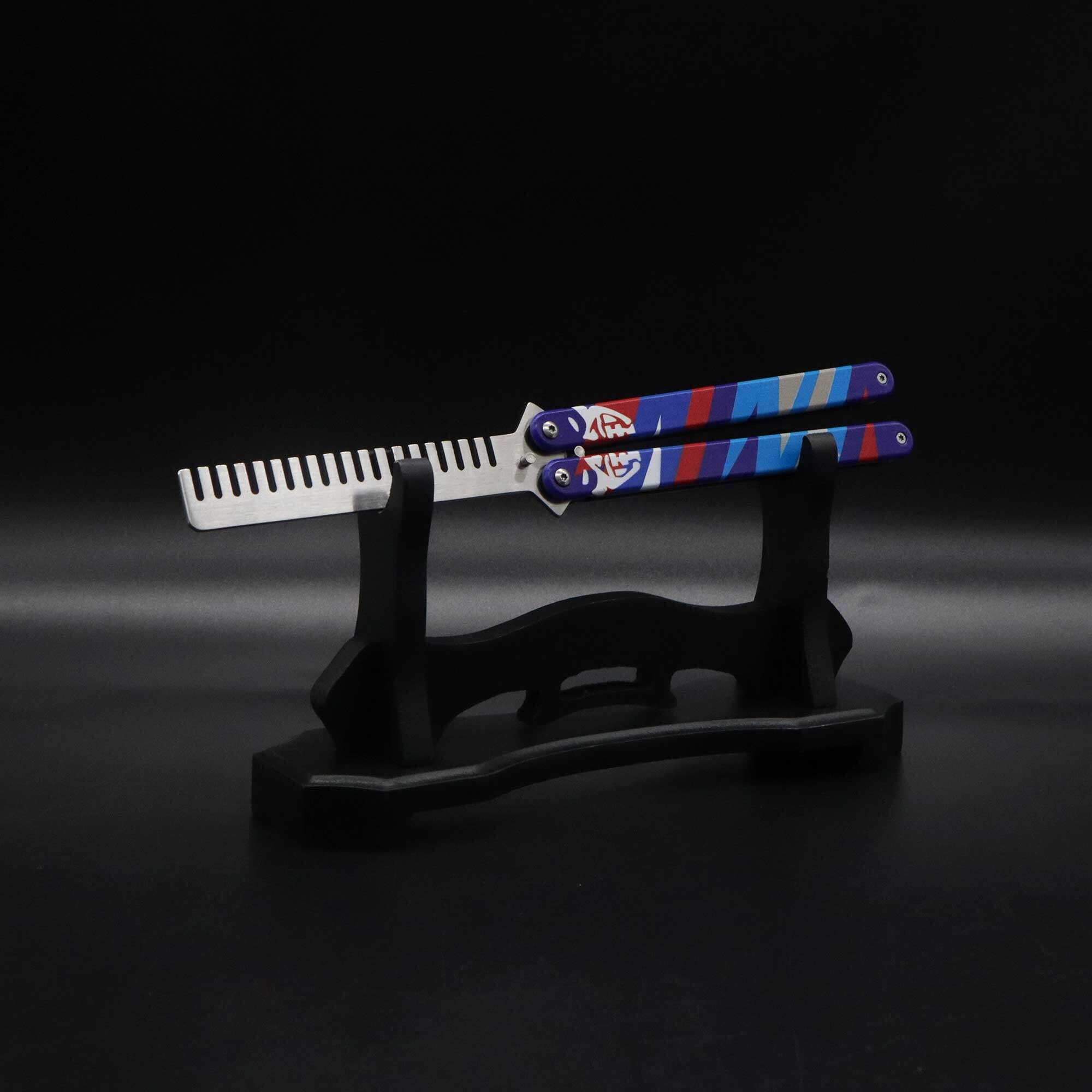 Yoru Knife Yoru Comb Stainless Steel Butterfly Trainer Etsy Canada