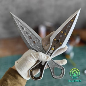 Handmade Metal Wraith Heirloom Blunt Blade Wraith Kunai Wraith Main Cosplay Prop Collective Replica Alloy Model