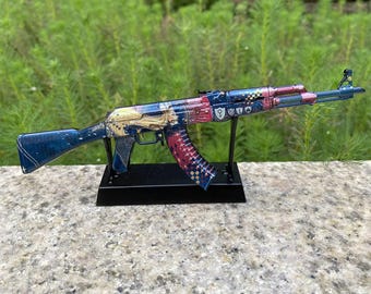 Tiny Metal CS2 AK47 The Empress miniatuur kleine CSGO Ak-47 gamer kerstcadeau
