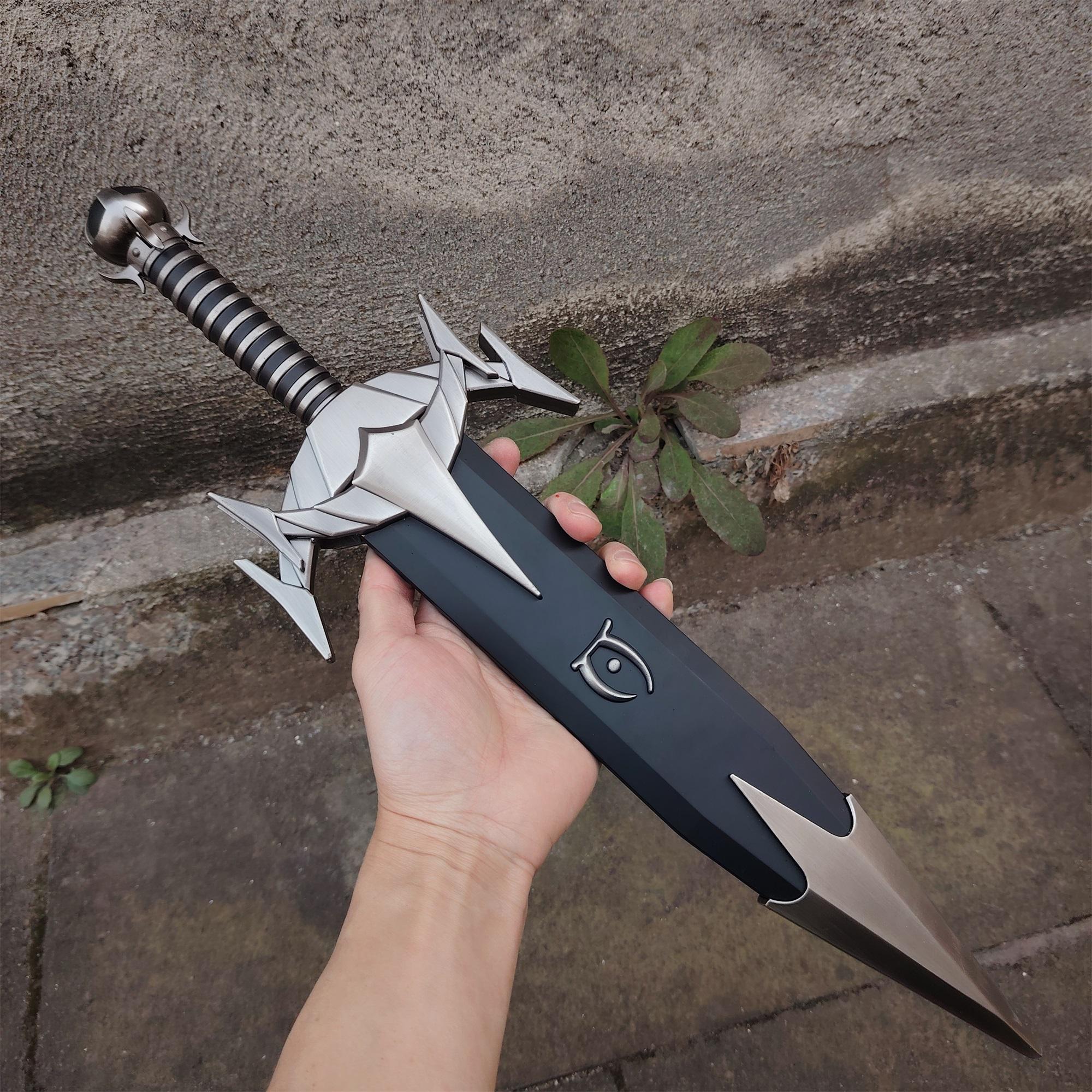 Handmade Metal Mehrunes' Razor 1 to 1 Scale Replica Skyrim Daedric ...