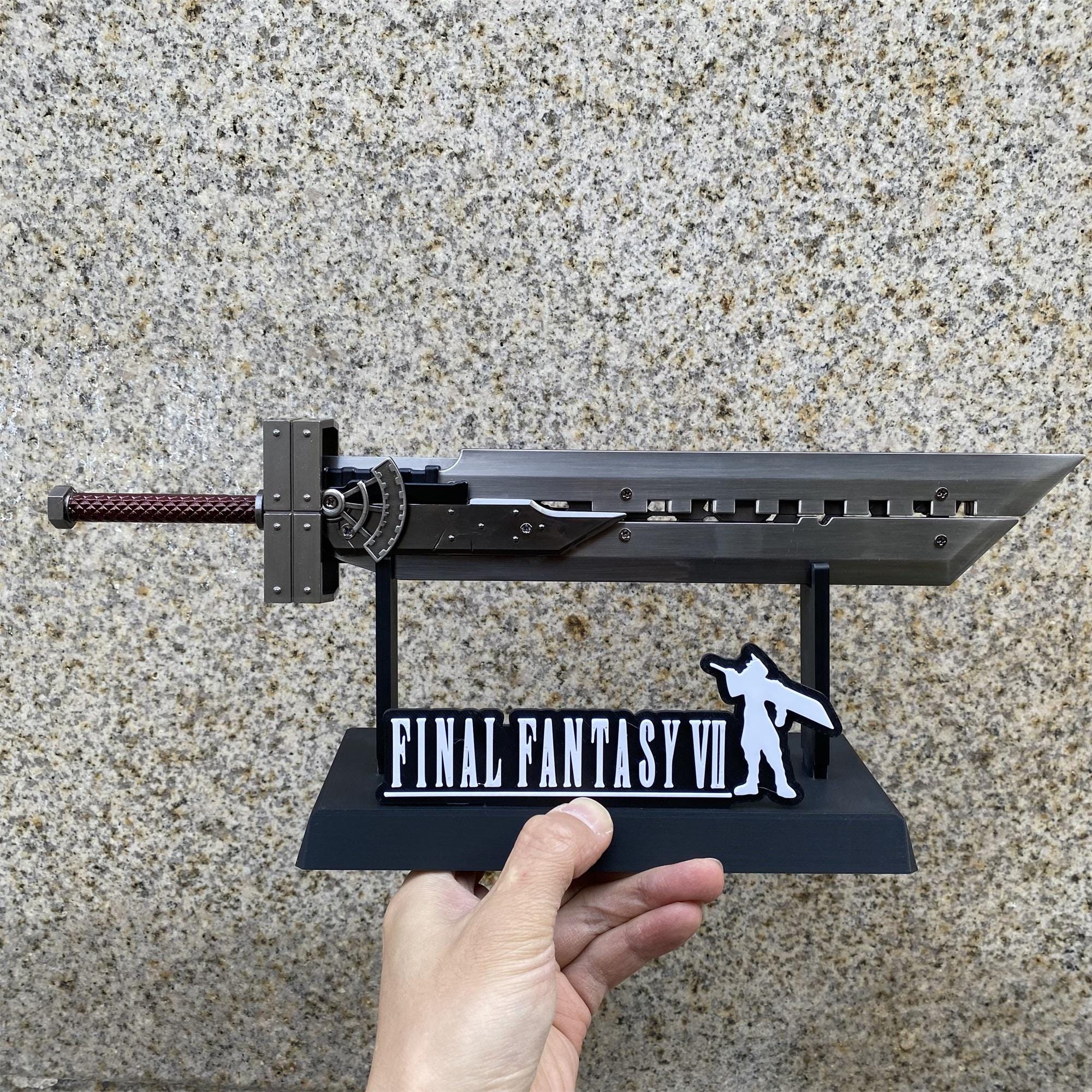 Metal FF7 Cloud Fusion Sword Assembled Cloud Strife's Fusion Sword