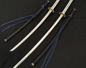 Dostosowana wersja DMC5 130 CM/51,1" Yamato Tachi Yamato Katana Vergil'sa, ostrze ze stali manganowej o wysokiej twardości, hartowane w glinie