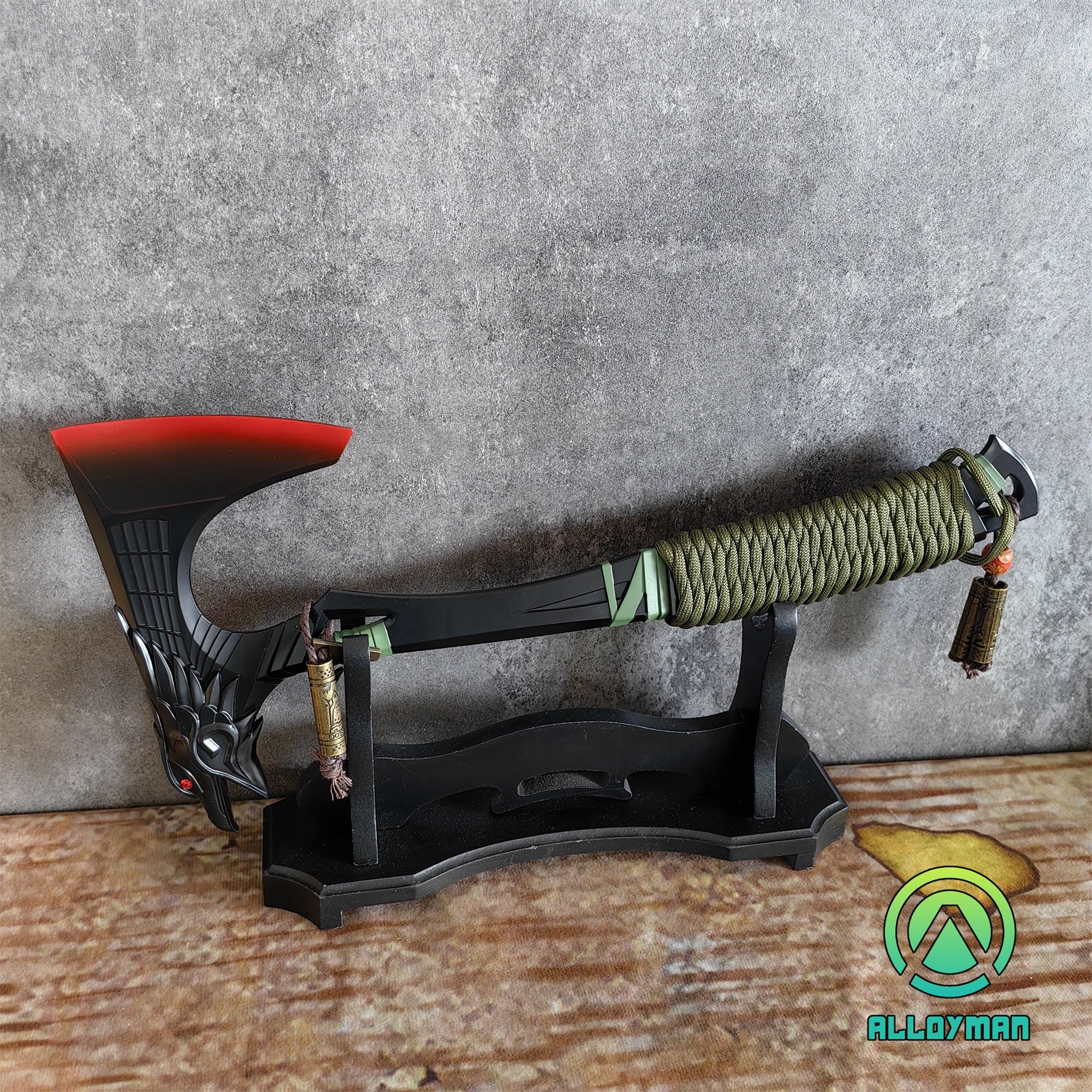 Metal Full-size Bloodhound Axe Handmade Apex Heirloom Raven Bite