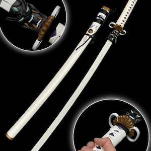 Valorant Oni Katana Onimaru Kunitsuna Katana Life-size Game Katana Blunt Blade Cosplay Prop For Display Only
