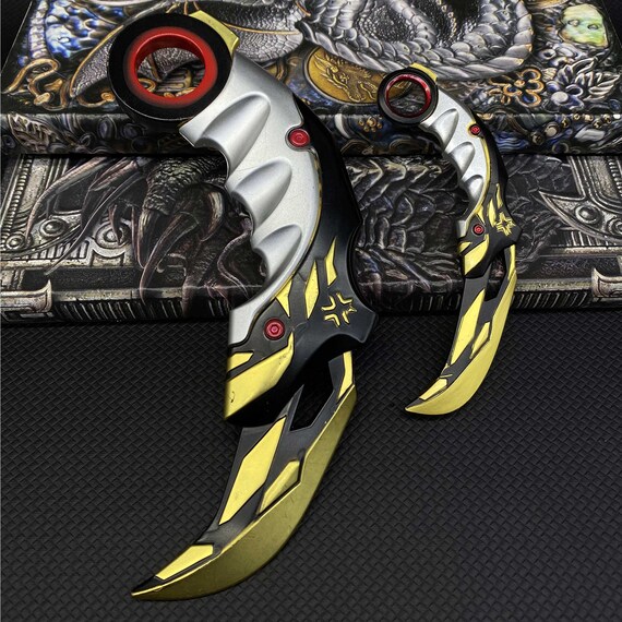 Life Size Champion Knife Metal Champion Karambit Blunt Blade Hot