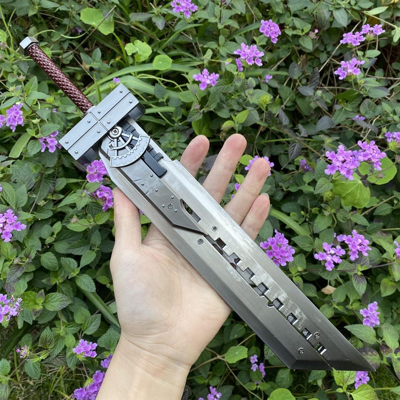 Metal FF7 Cloud Fusion Sword Assembled Cloud Strife's Fusion Sword ...