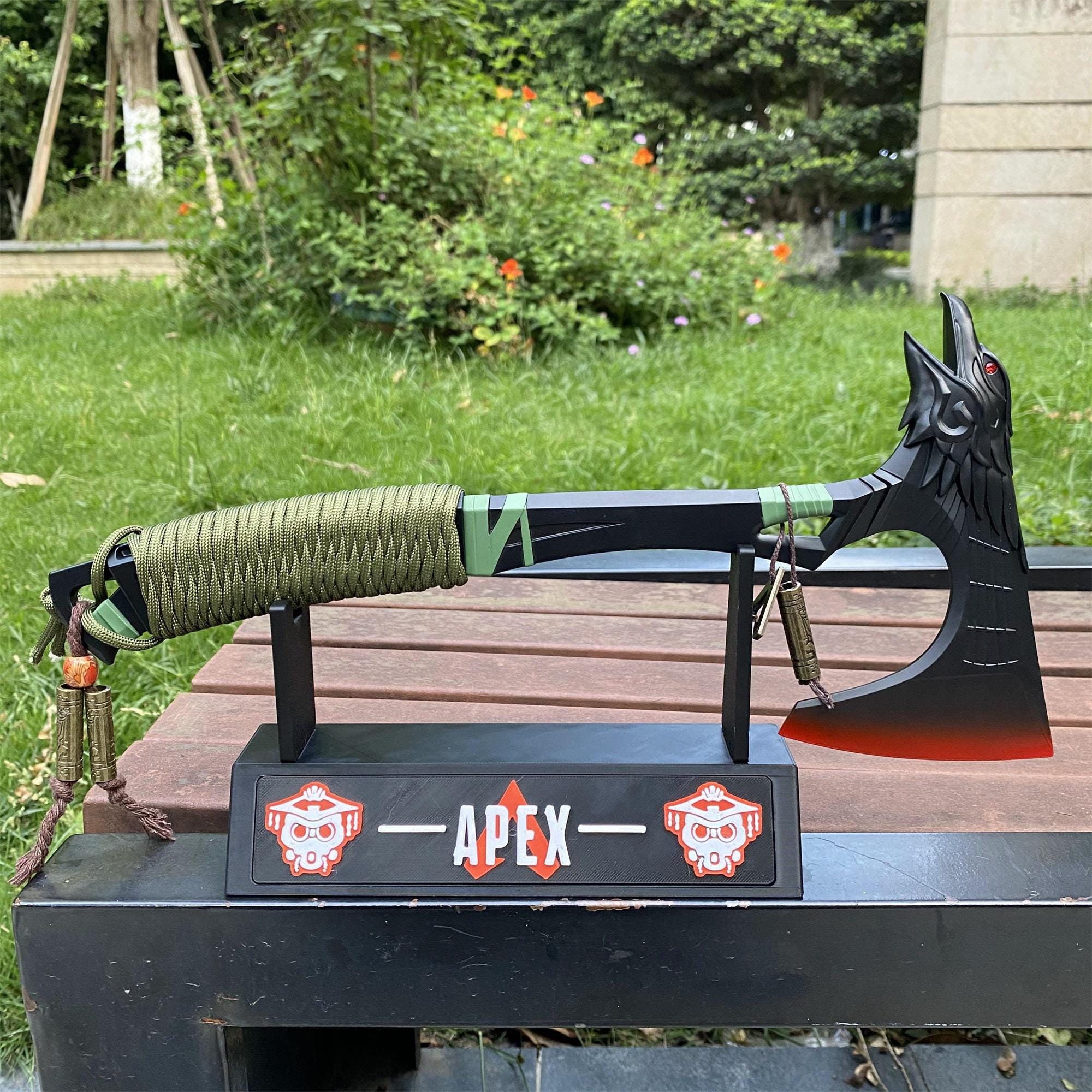 Metal Full-size Bloodhound Axe Handmade Apex Heirloom Raven Bite