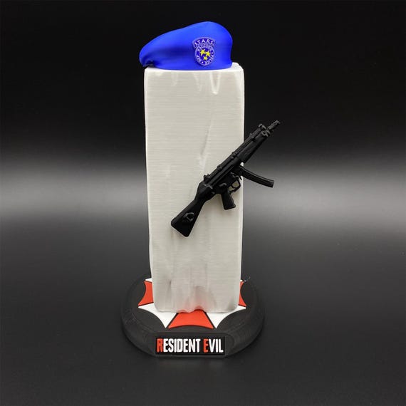 Customized 3D Printed Resident Evil Joke Character Toufu Stature Funny RE Gamer Room Decoration
