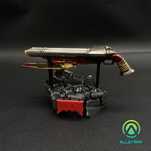 Hand-painted Doom Game Super Shotgun Prop 15cm/5.8