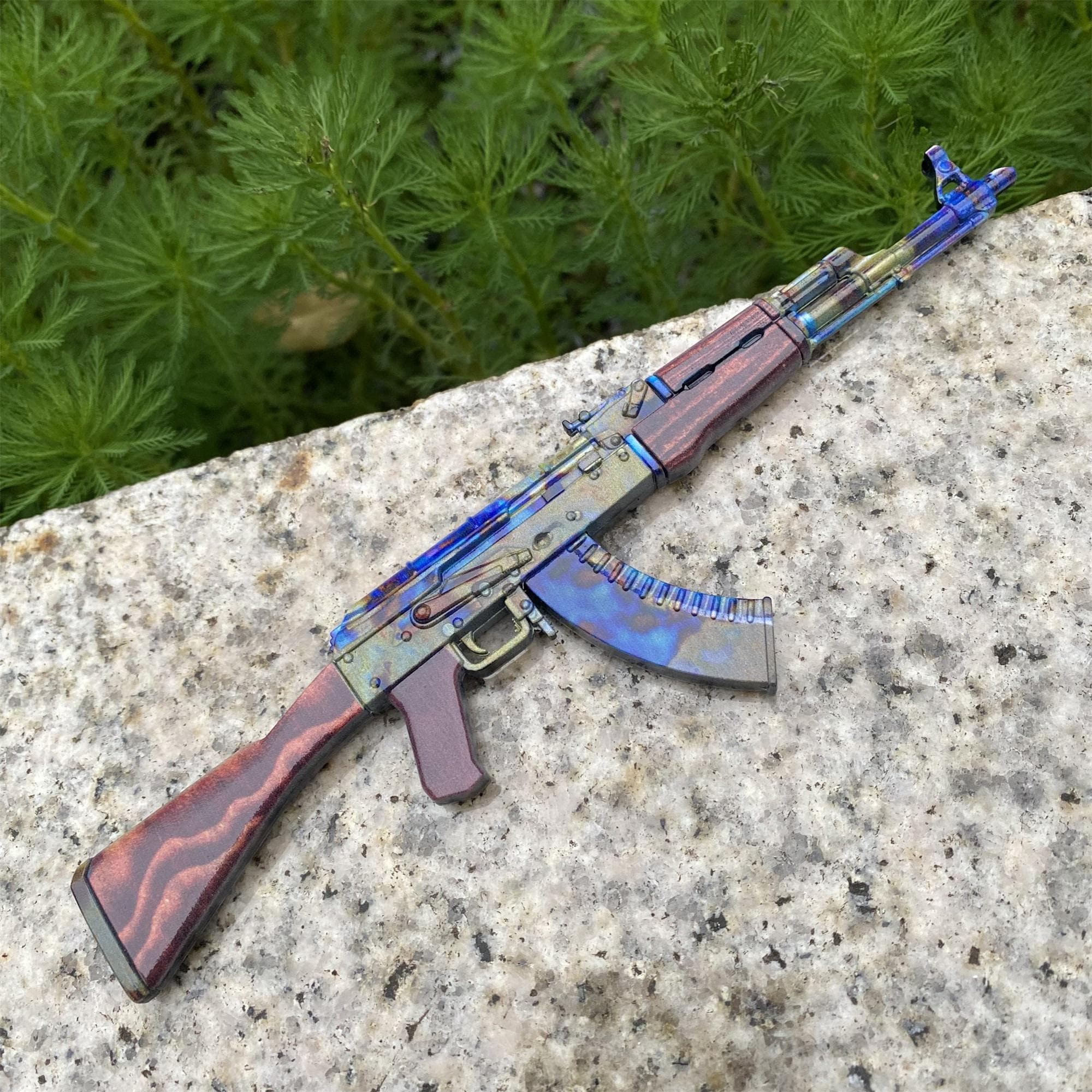 Rare Skin Ak-47 Collection Tiny Metal CS2 AK47 Craft CSGO Gamer